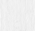 White wood texture background. Natural pattern swatch template. Wooden grain texture. Dense lines. Vector Royalty Free Stock Photo